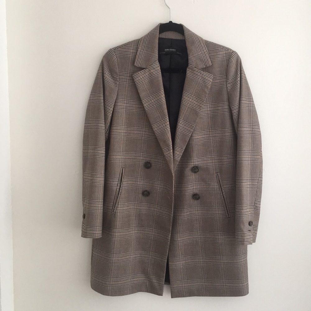 Zara Basic Long Blazer